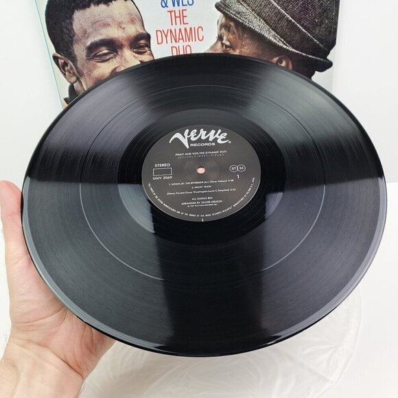 Jimmy Smith Wes Montgomery Vinyl Record Dynamic Duo cVerve Jazz Japan - Picture 3 of 13